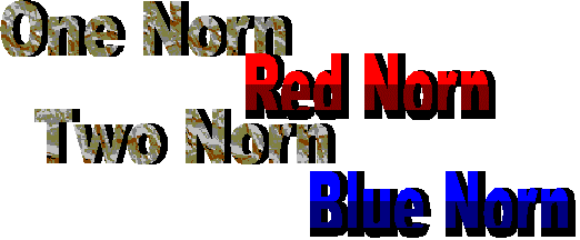 1 Norn 2 Norn Red Norn Blue Norn